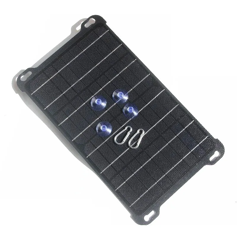 ETFE 75W Solar Panel 5V/18V USB TypeC Waterproof Solar Charger Portable Solar Cells Mobile Power Bank for Outdoor Camping Hiking