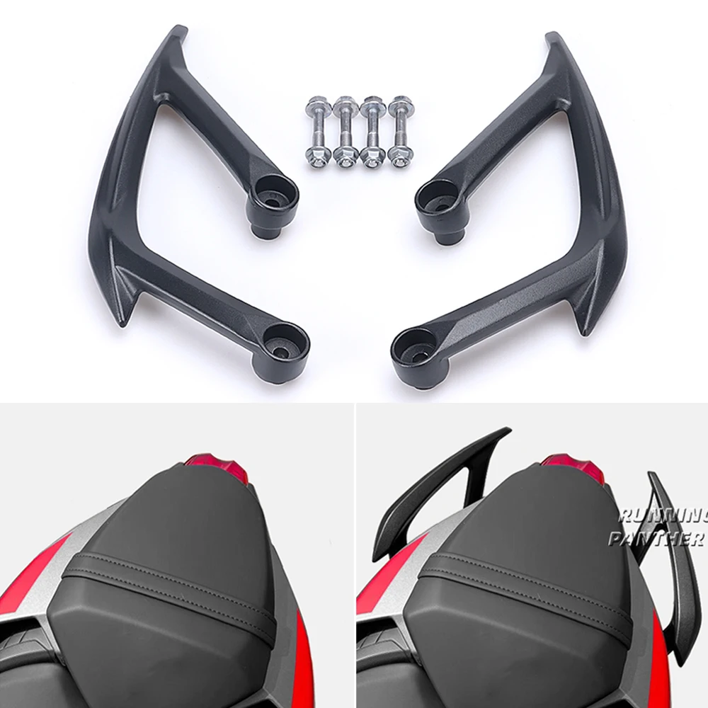 

NEW For Street Triple 765RS 765R 765S 765 RS R S Motorcycle Passenger Rear Armrest Grab Handle Seat Hand Handle Grab Bar