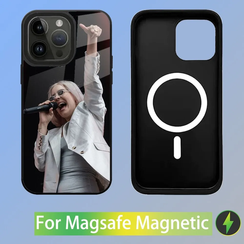 Singer A-Anne M-Maria Phone Case For iPhone 16,15,14,13,12,11,Plus,Pro,Max Mini Magsafe Magnetic Wireless Charging