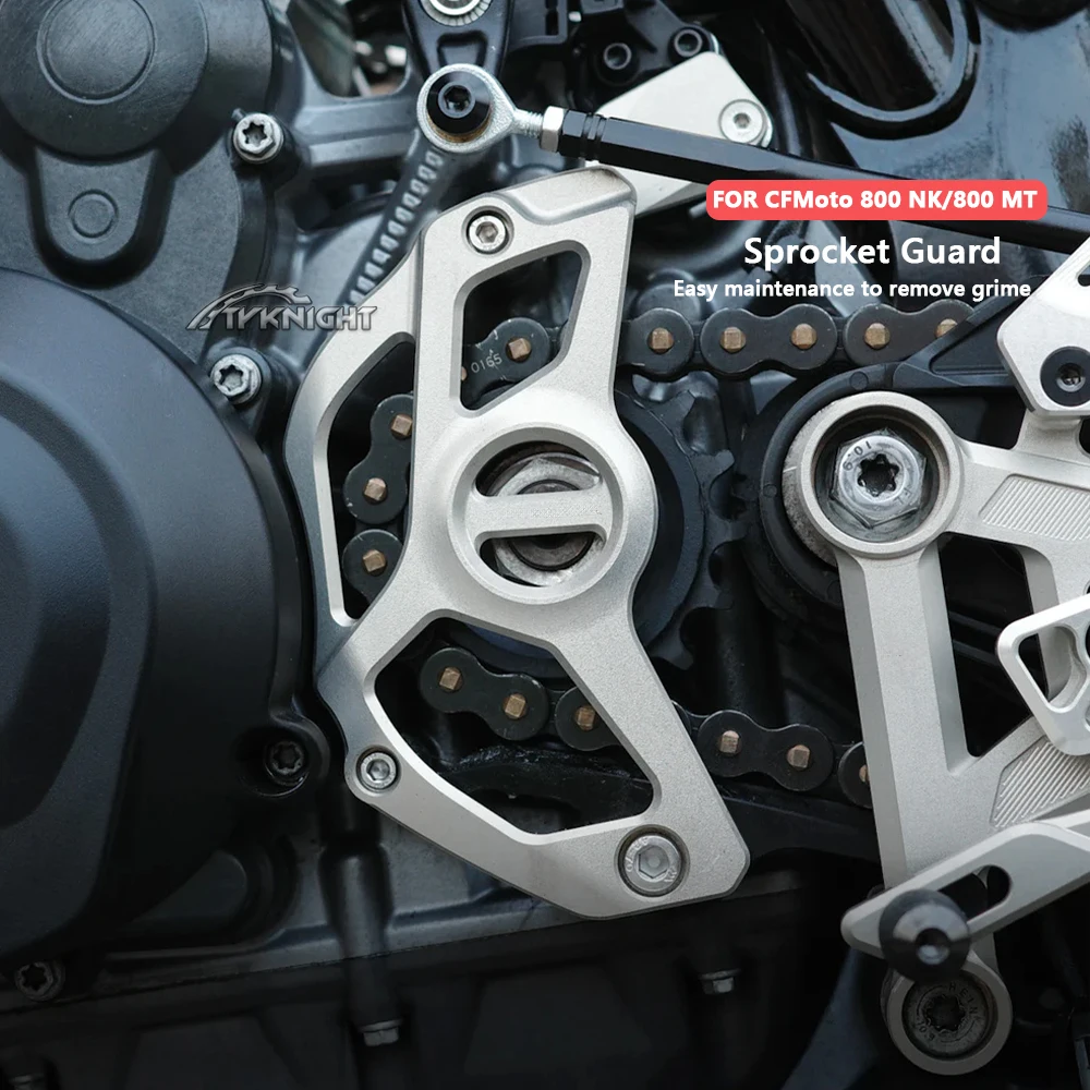 

FOR CFMoto 800 NK/800MT 800nk 800mt Chain gear protective cover SARANG Sprocket Guard