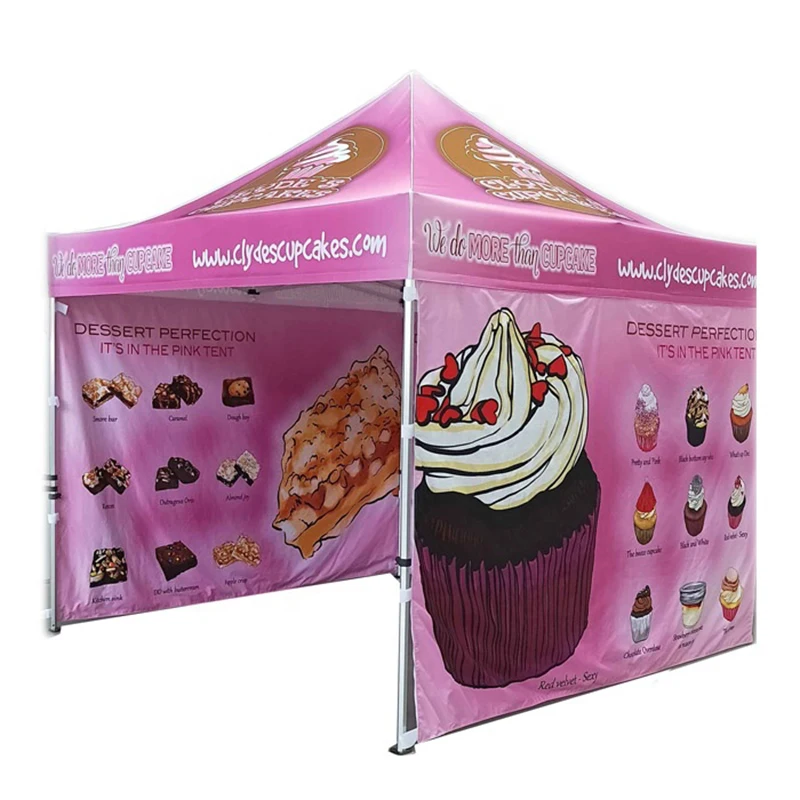 Trade Show Tent Aluminium Custom Promotional Pop Up event Tent advertising logo folded gazebo marquee canopy Tent