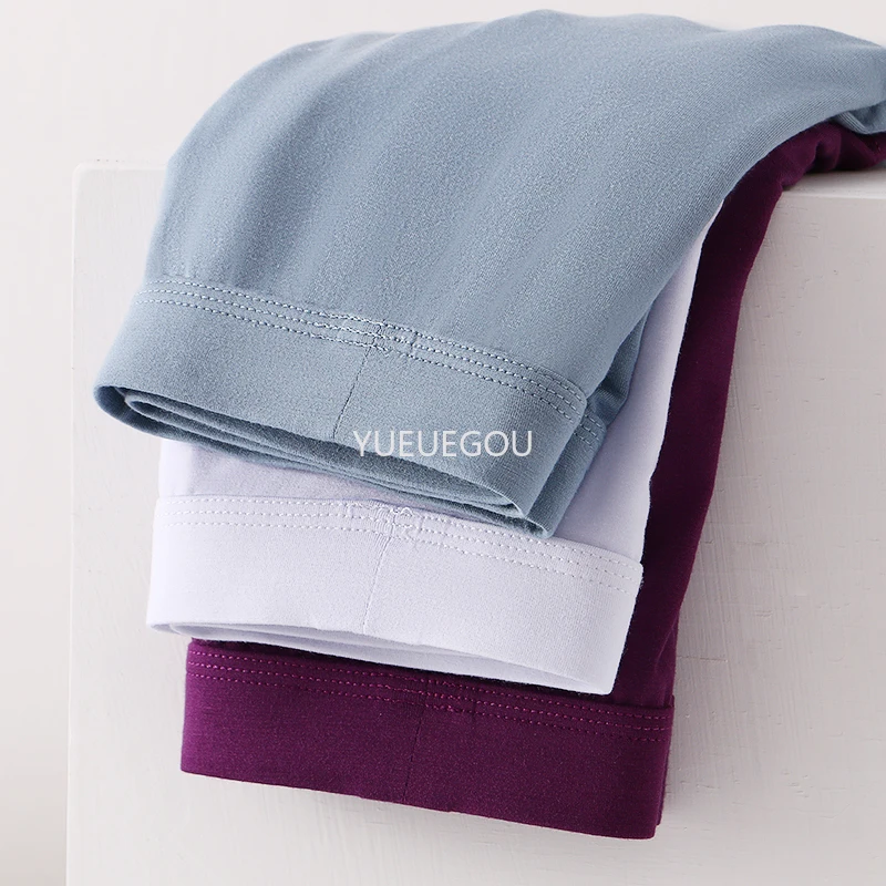 3 Pack Organic Cotton Men Underwear Breathable Boxer Shorts Male Comfort Underpants Gift Set for Men Eco Friendly Boxers