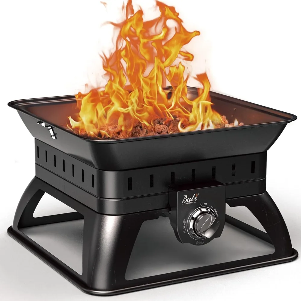

Portable Propane Fire Pit for Outdoor Camping and Patio Use