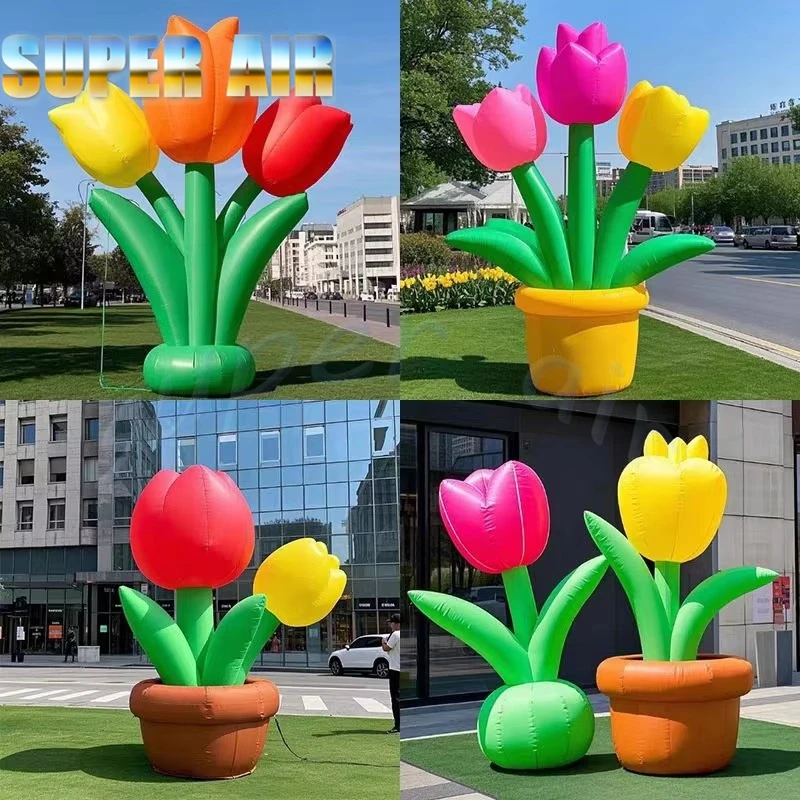 Lightweight Giant Pink Gift Box Inflatable Toy, Cartoon Style Commercial Inflatable Ornament for Supermarket Advertising Decorat