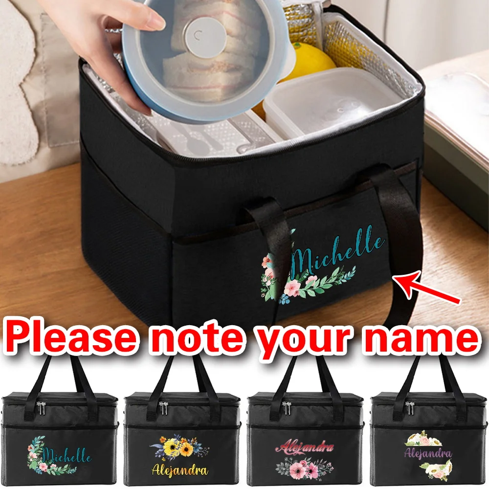 

Персонализированная новая портативная изоляционная сумка для офисных работников, необходимая сумка для обеда, сумка для пикника на открытом воздухе, сумка для хранения свежести