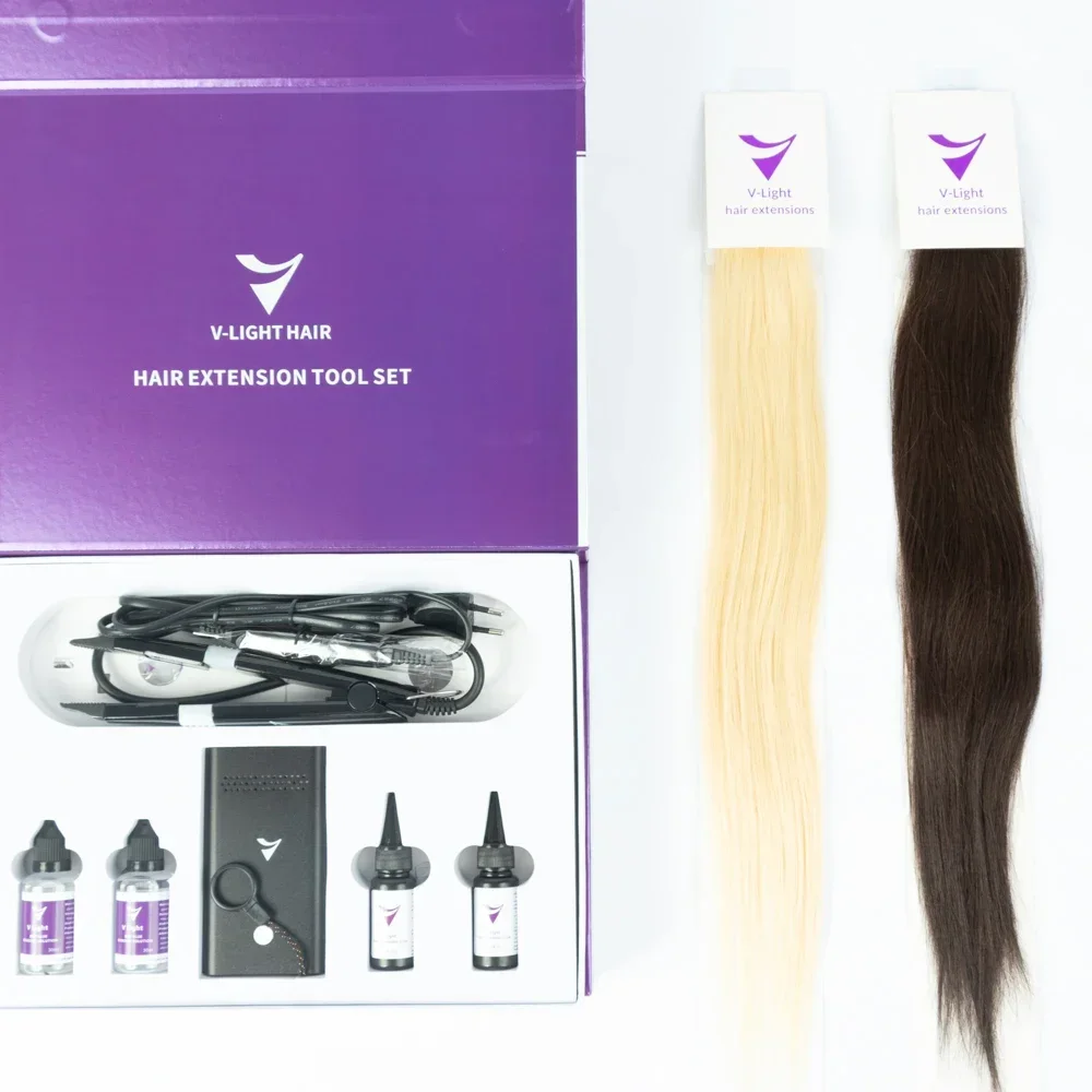 

1pc V Light Hair Extension Machine Best Selling Professional Hair Extension Tools LED V Light Hair Extension Kit