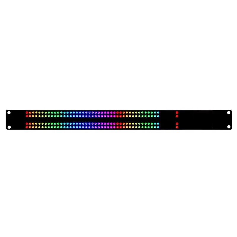 

Многоцветный RGB LED-дисплей для музыкальных шкафов, 240 светодиодов, 4 ряда, индикатор уровня звука, высокая яркость, атмосферная подсветка, отображение мелодии и ритма