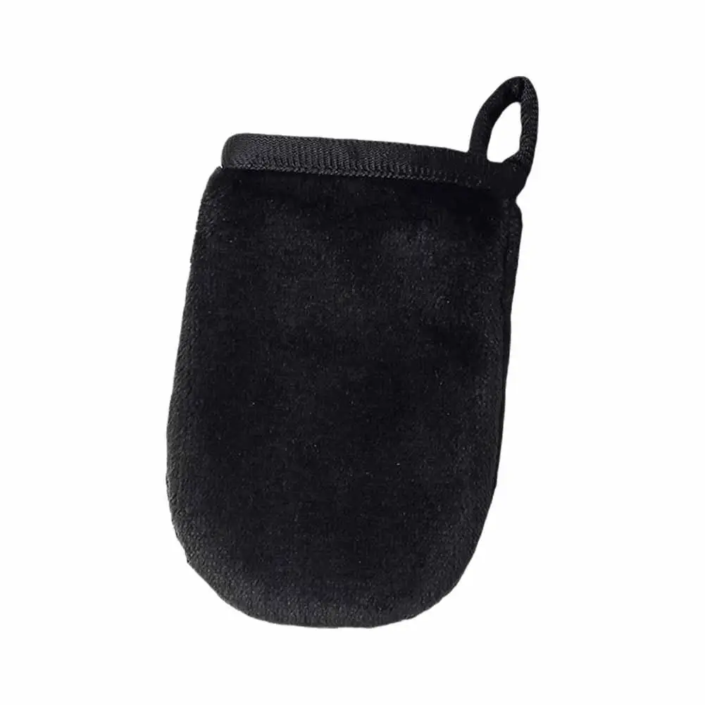 Gants démaquillants en microcarence réutilisables, 1 pièce, accessoire de maquillage, bouffée cosmétique, beauté visage, serviette de soin, Y9C5