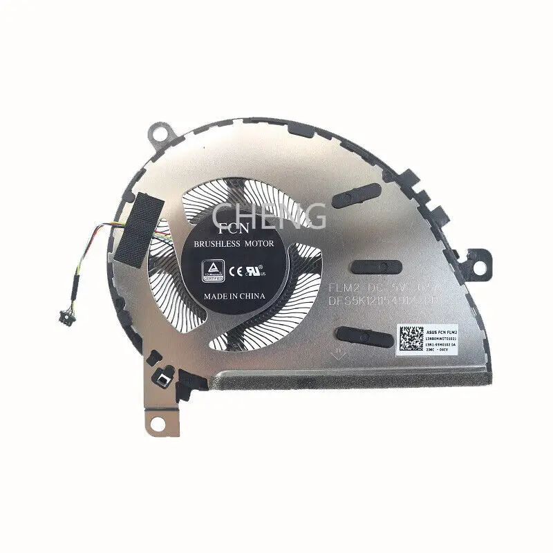 Laptop CPU Cooling Fan for ASUS ZenBook UX463F UX434 13NB0MW0T01021 13N1-95M0201