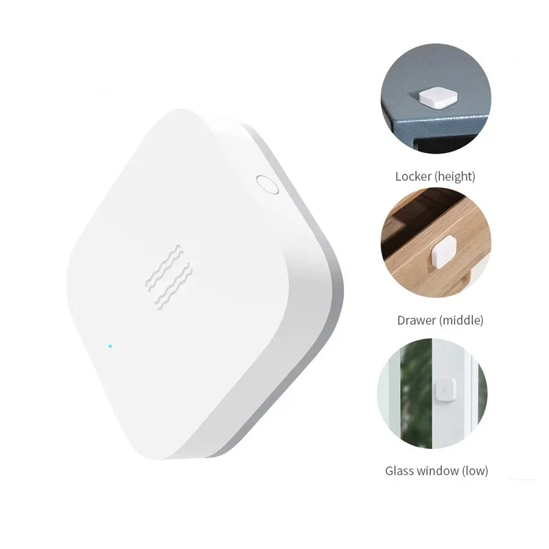 Aqara czujnik wibracji wstrząsów Zigbee detekcja ruchu Monitor alarmowy wbudowany żyroskop czujnik ruchu zigbee dla Xiaomi Home Homekit