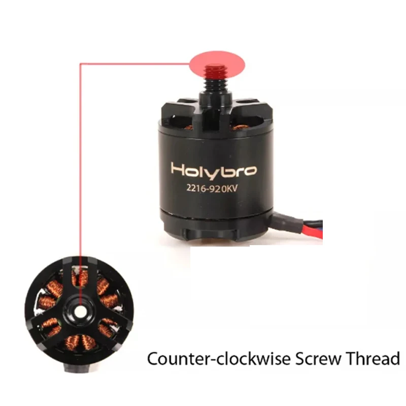 HolyBro 2216 920KV 브러시리스 모터 CW CCW S500 V2 키트 멀티로터 DIY 부품 교체용