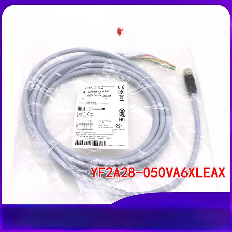 

Sensor cable YF2A28-050VA6XLEAX 2096244 M12 8-pin plug