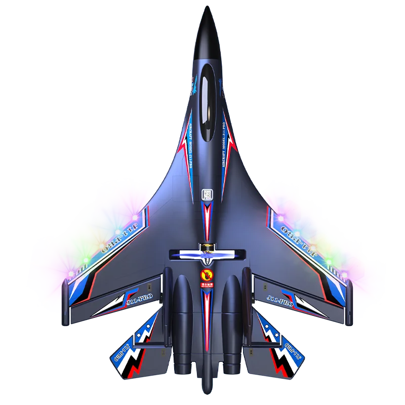 Novo rc água terra ar J-11Pro seis canais acrobático lutador motor sem escova à prova dwaterproof água aeronaves modelo elétrico