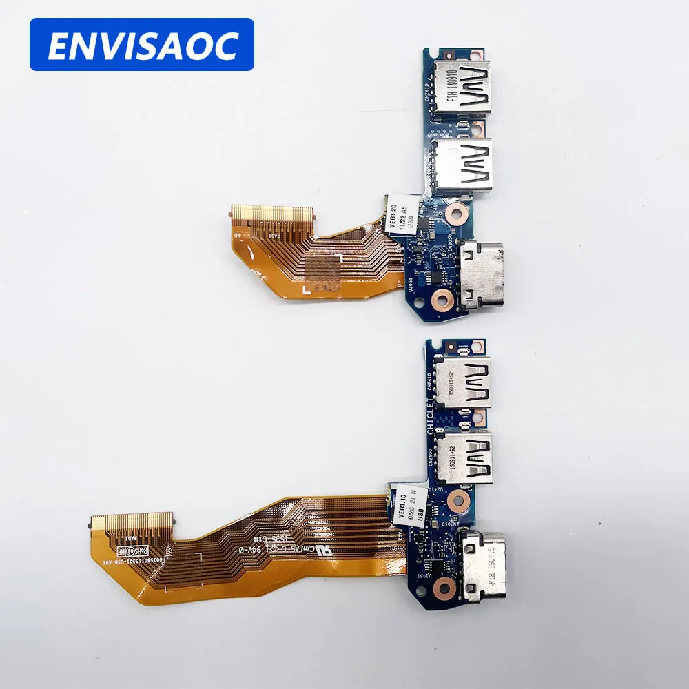 

For HP EliteBook 840 845 850 G1 G2 740 745 G1 G2 ZBOOK 14 laptop IO USB VGA Jack board 6050A2559201 6035B0101101 6050A2638201