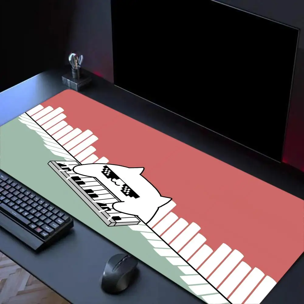 

Красный коврик для мыши Kawaii Cat White Paws аниме настольный коврик игровой коврик для ноутбука минималистичный офисный ковер геймер коврики для клавиатуры и мыши