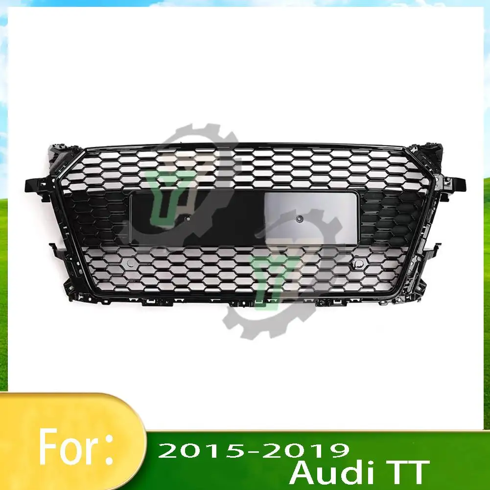 

For Audi TT 2015 2016 2017 2018 2019 Car Front Bumper Grille Centre Panel Styling Upper Grill (Modify For TTRS style)