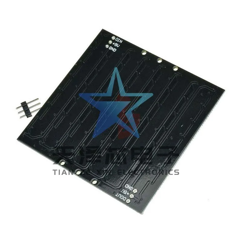 64-Bit Ws2812b 8*8 Xrgb 5050 Led Module Ws 2812S Pixelscherm