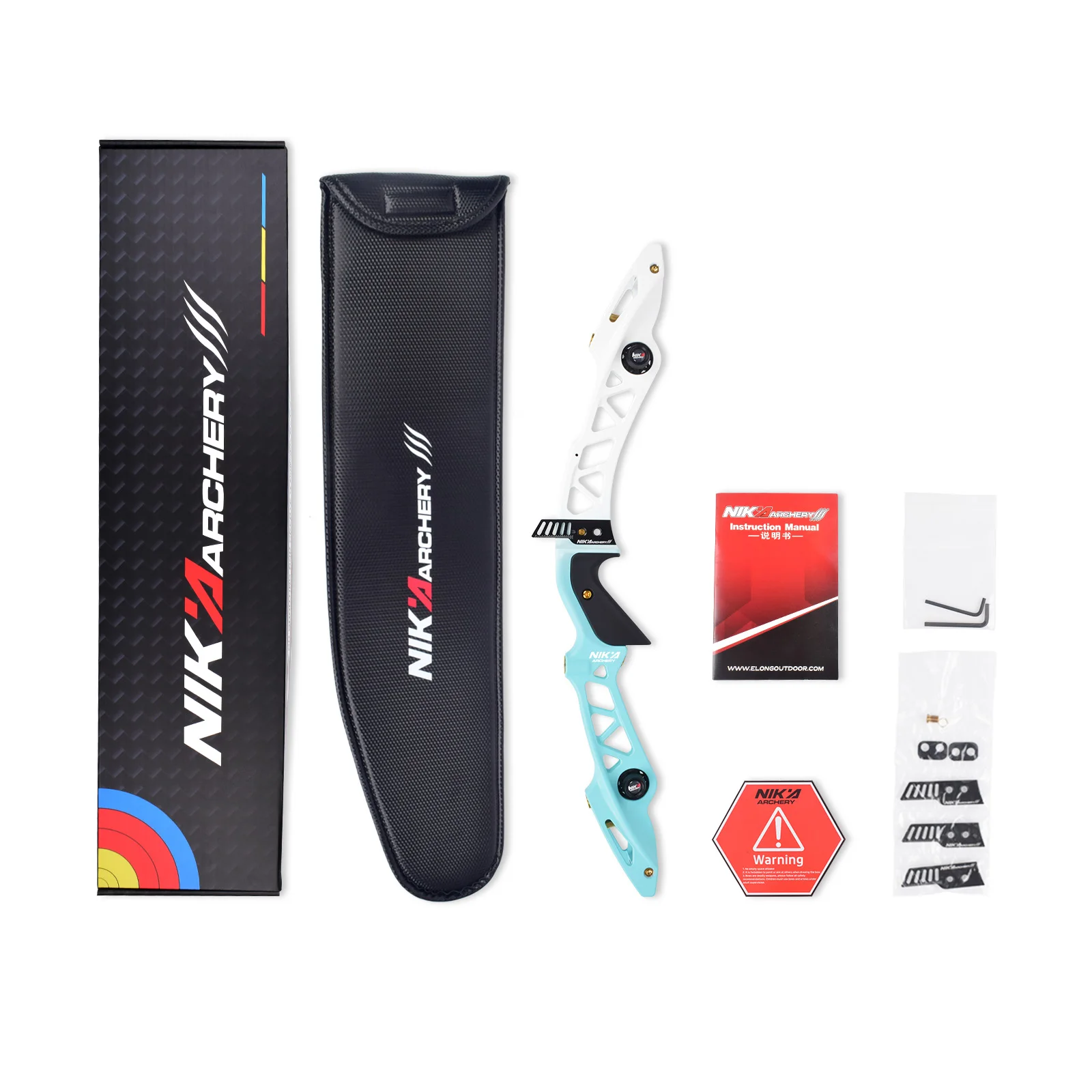 

1set Riser 25inch Magnesium Alloy Right Hand ILF Interface, CNC Process, Recurve Bow Archery Comprtion Equipmen Handle Riser