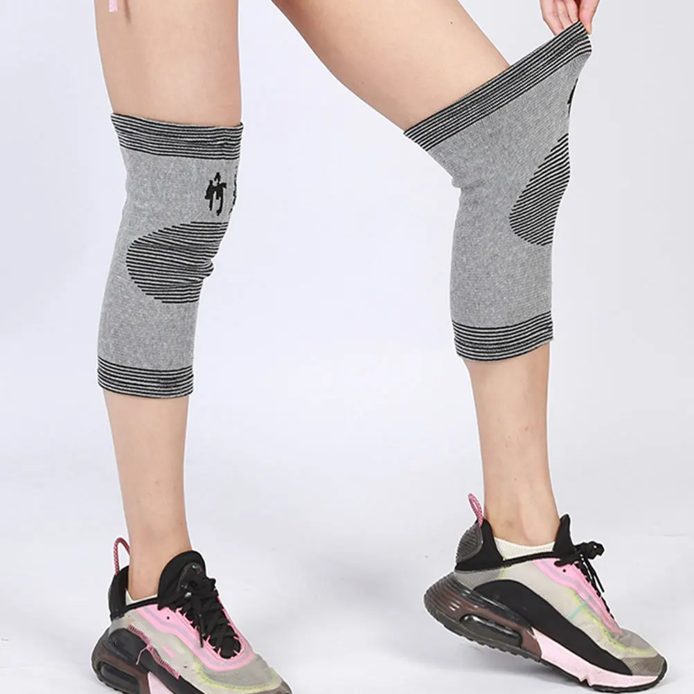 

1Pair Breathable Knee Brace Elastic Support Sleeve Non-Slip Knee Pad Compression Wrap for Running Sports Arthritis Recovery