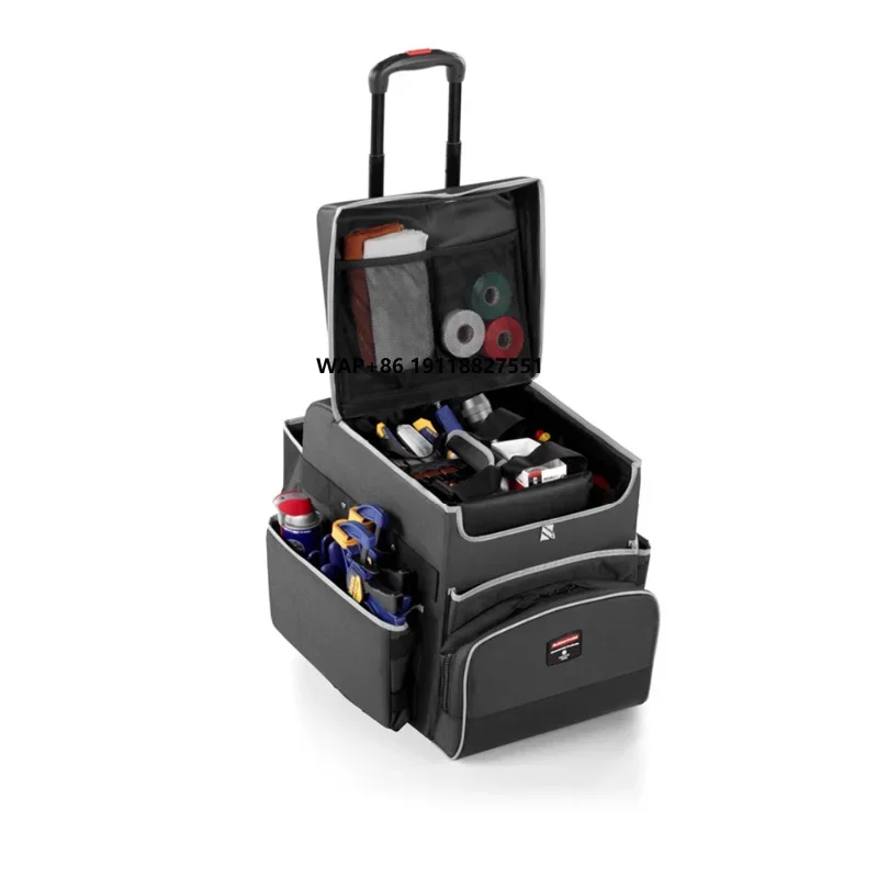 Rubbermaid 1902467 30L Durable Service Trolley Cart Housekeeping Cleaning Executive Quick Cart