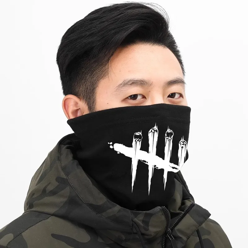 Maska na twarz Dead by Daylight, wiatroodporna, ocieplacz na głowę i szyję, maska chroniąca przed zimnem.