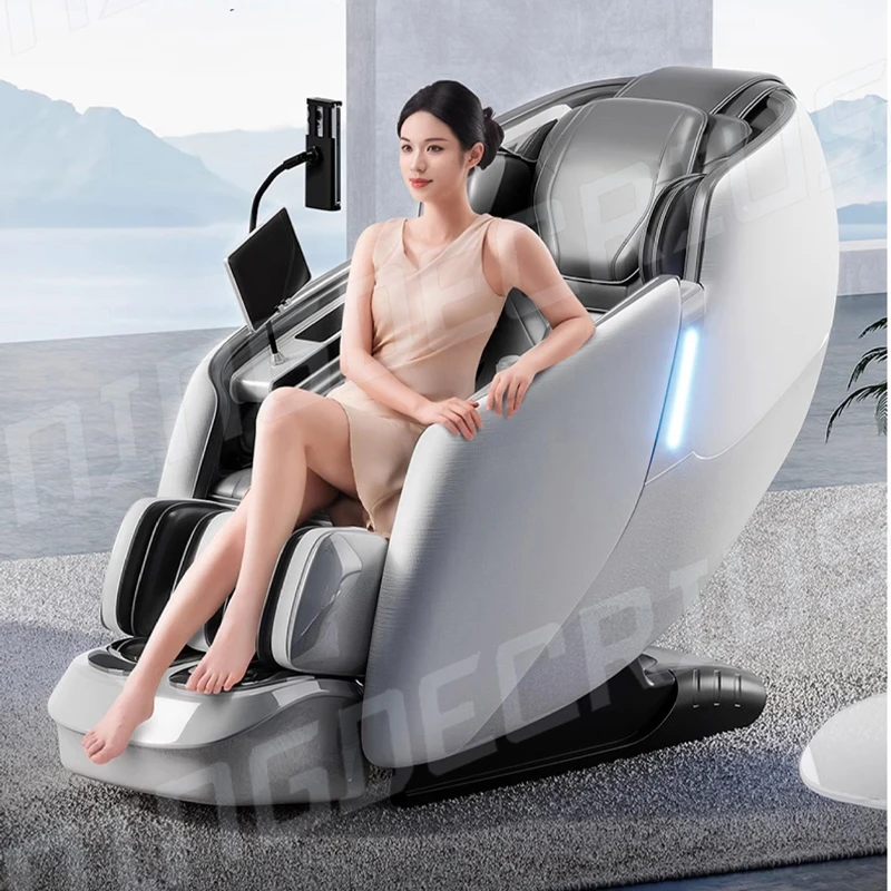 4D zero Gravity Massage with AI Voice Control Electric Shiatsu Comfortable Massage Chair
