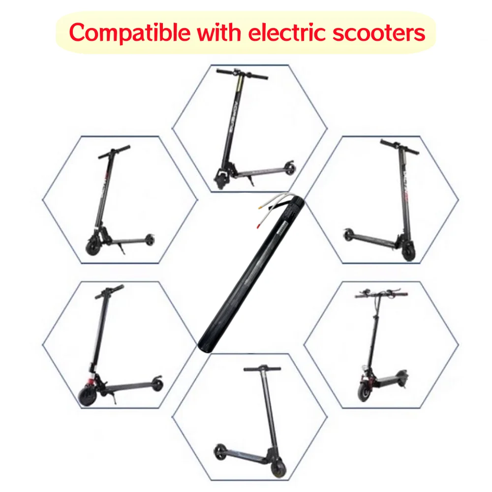 100% New 24V 4.4/6.6/8.8/10.4Ah 18650 Lithium ion Rechargeable Battery Pack With BMS Suitable For carbon Fiber Electric Scooter