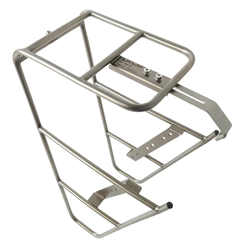 Bicycle Platform Front Shelf Travel Bike Heavy Load 700C/MTB 304 Stainless Steel Luggage Carrier Rack Pack Hanger Frame Parts