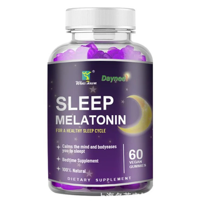 Melatonin promotes fast and healthy sleep, helping to reduce stress and solve sleep problems