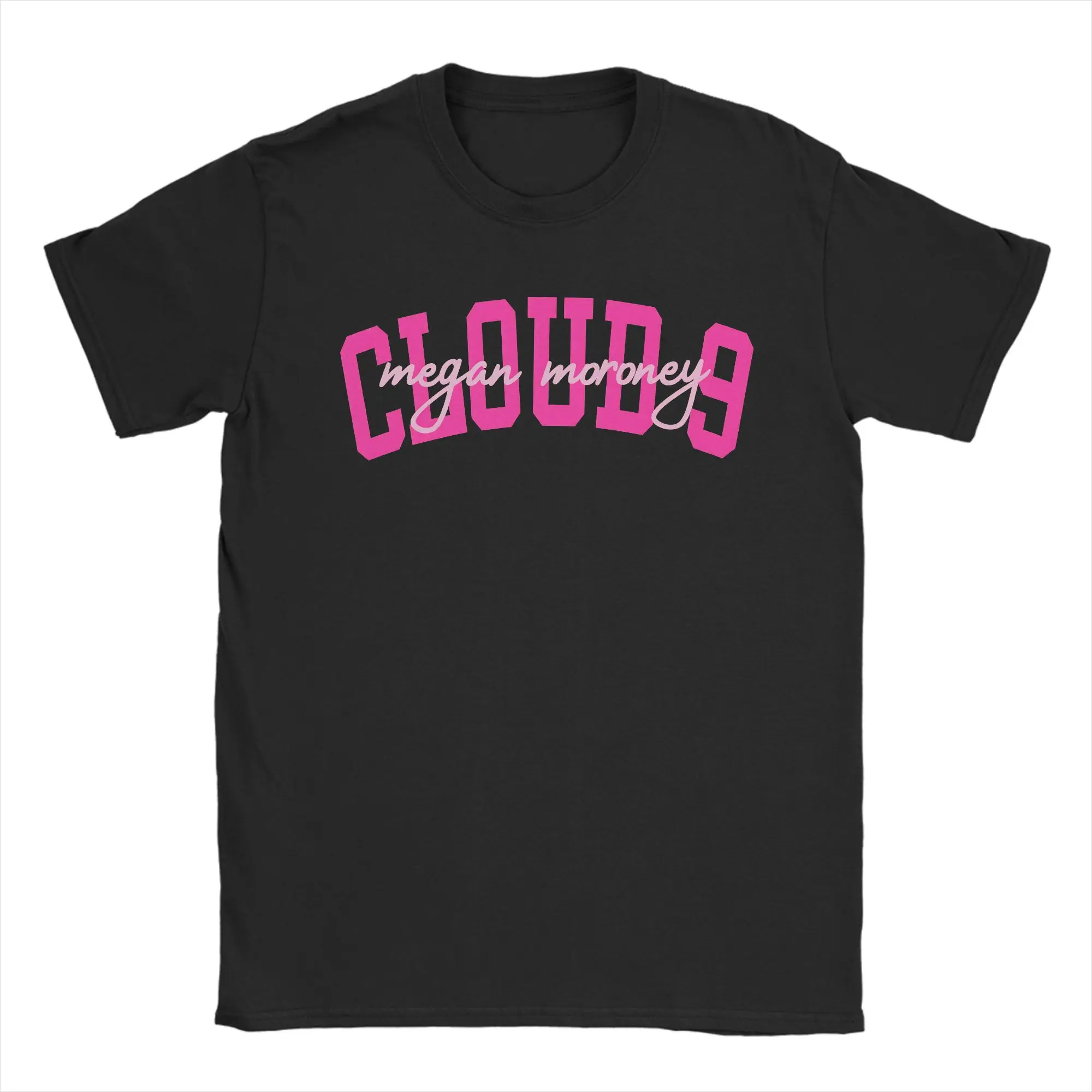 Harajuku T Shirt Megan Moroney Cloud 9 Pink Logo Cotton T-Shirts  Popular Tee Shirt for Adult Beach Y2K Short Sleeve Clothes