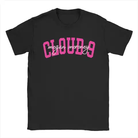 Harajuku T Shirt Megan Moroney Cloud 9 Pink Logo Cotton T-Shirts  Popular Tee Shirt for Adult Beach Y2K Short Sleeve Clothes