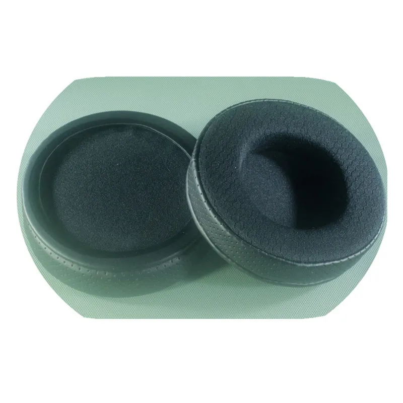 2Pcs Mesh Stof Earpad 70 75 80 85 90 95 100 105 110Mm Hoofdtelefoon Ear Pads Headset Foam kussen Oorkussens Cover Oorbeschermers Zwart