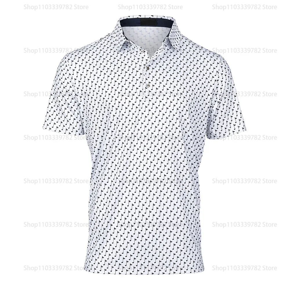 

Рубашка для гольфа, мужские спортивные рубашки высокого качества с коротким рукавом, короткая одежда для гольфа, рубашка-поло, тренировочная рубашка для гольфа