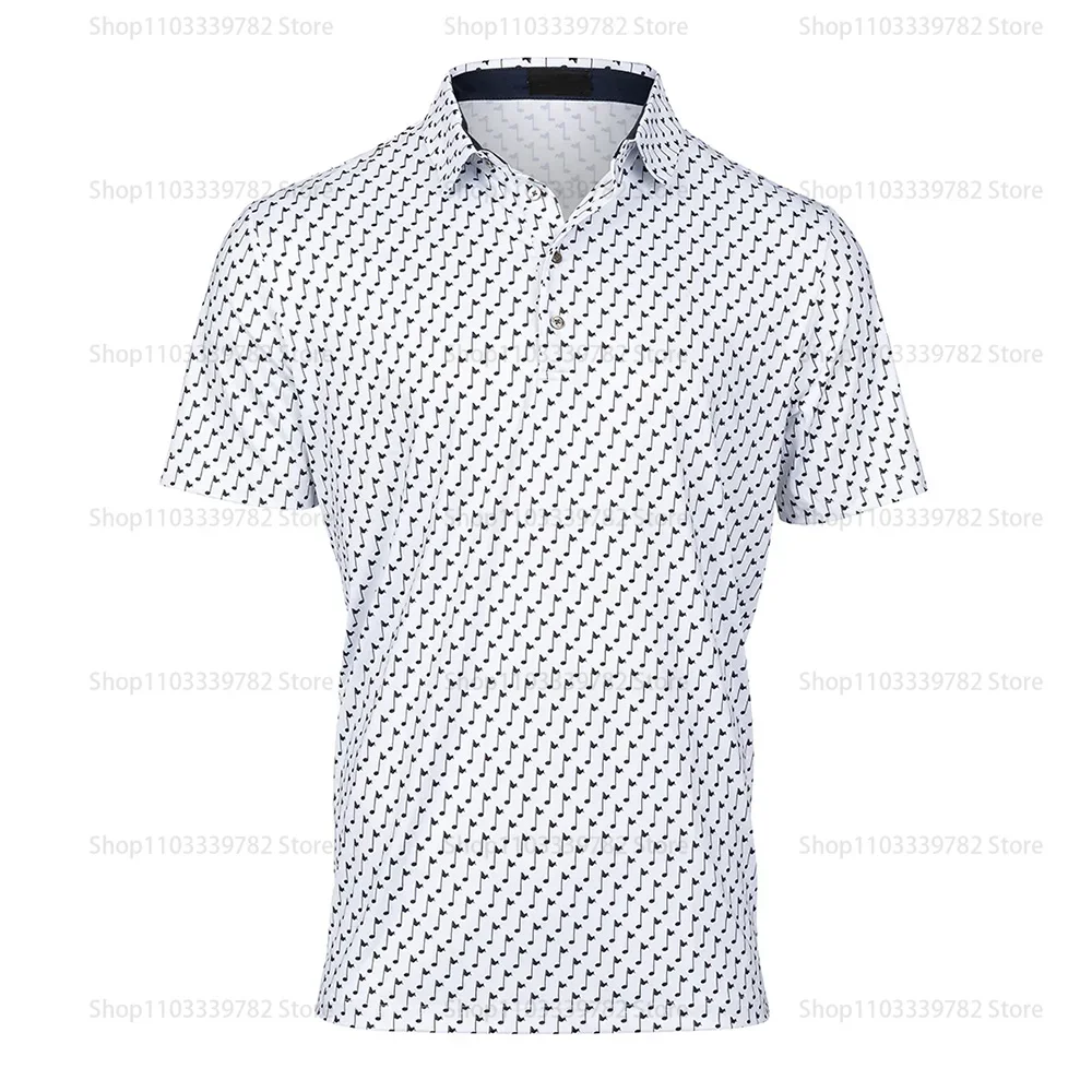 

Golf Shirt Men higher quality Short Sleeves Sports Shirts Short Golf wear Polo Shirt Golf Trainning