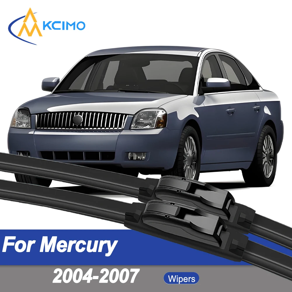 

Premium Rubber Durable Silent Windshield Wiper Blades 2pcs for Mercury Montego 2004-2007 Front Wiper Blades Set