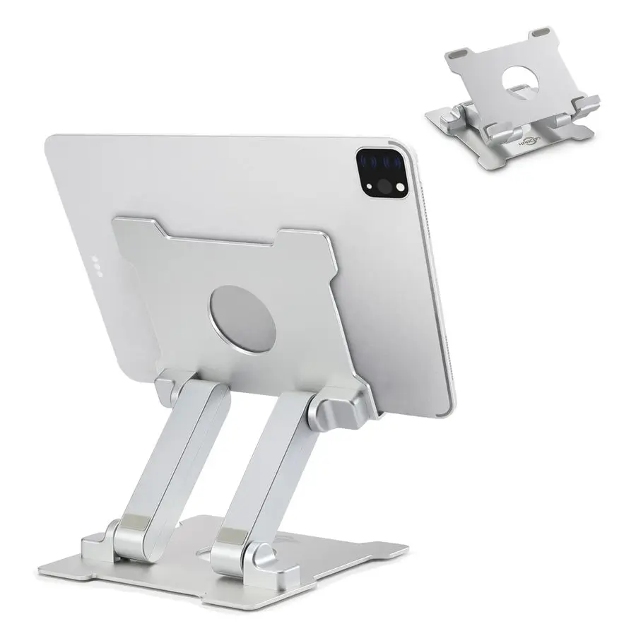 

Quality Tablet Stand,Adjustable Foldable EyeLevel Aluminum Solid Up to 15in Tablets Holder for Microsoft Surface Series Tablets,