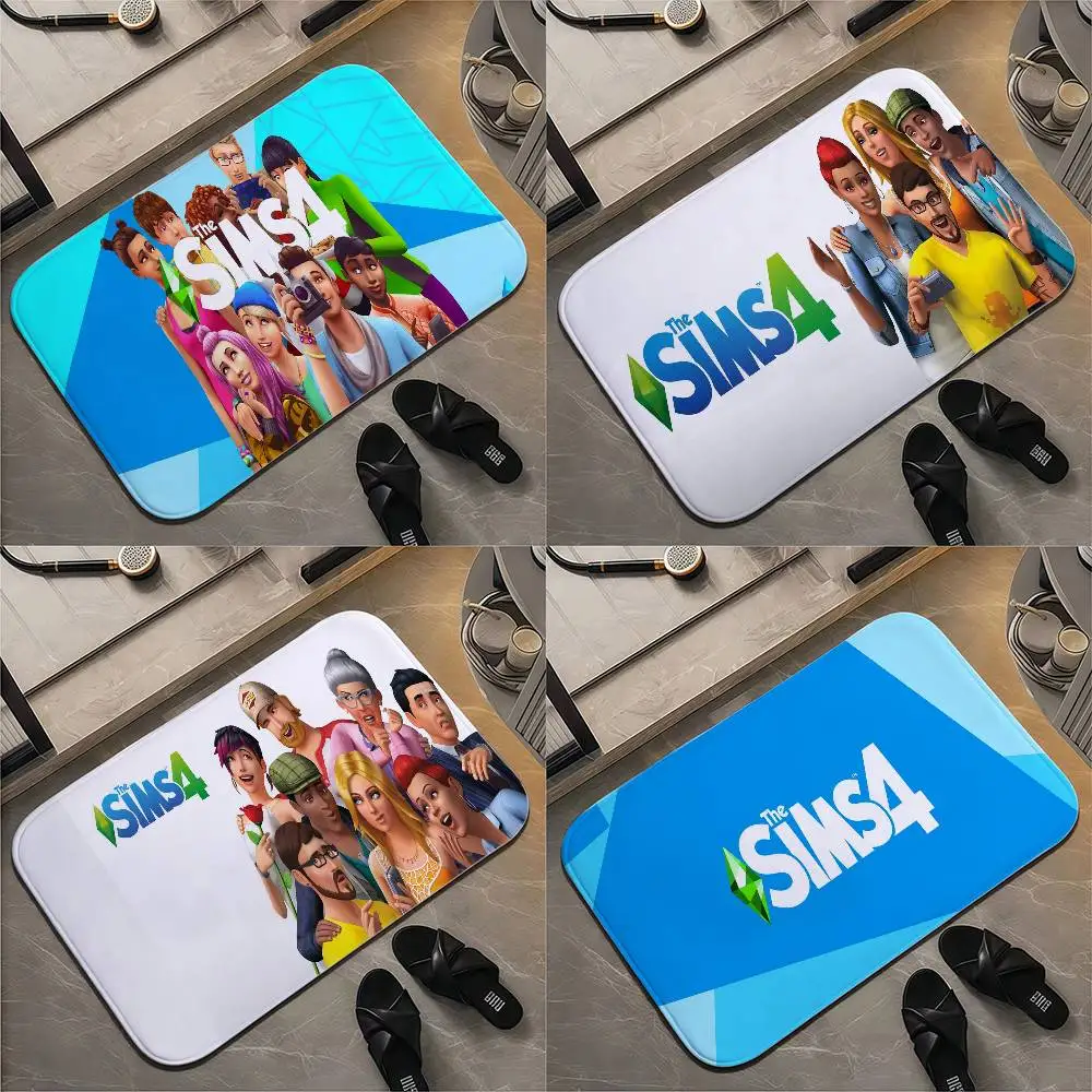 

Sims4 Floor Mat Printed Large Carpets Room And Bedroom Carpets Bathroom Anti Slip Door MATS Small Carpets