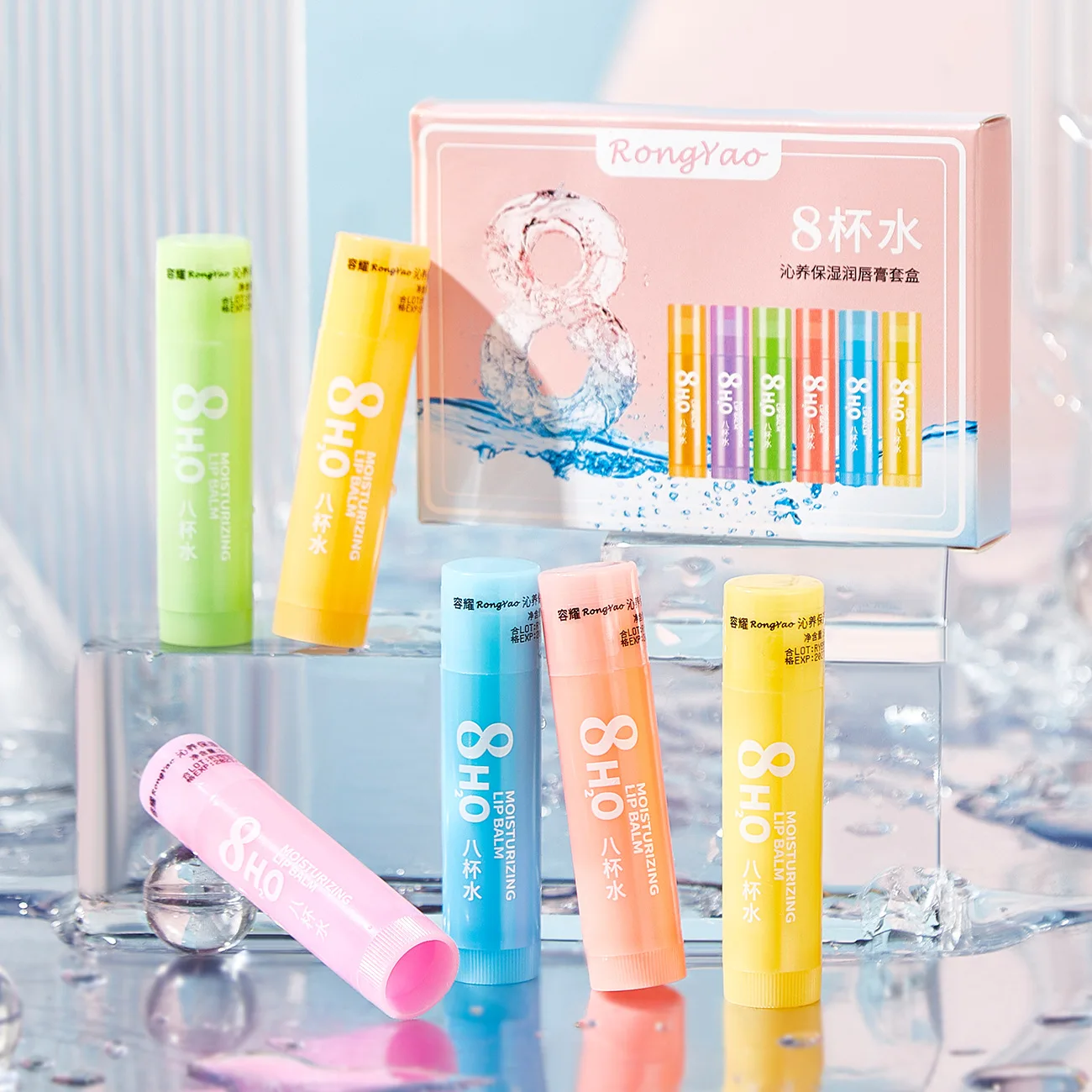 3pcs/6pcs Moisturizing Brightening Lip Oil Set Avocado + Grape + Lemon Lipstick Moisturizing Lipstick Set