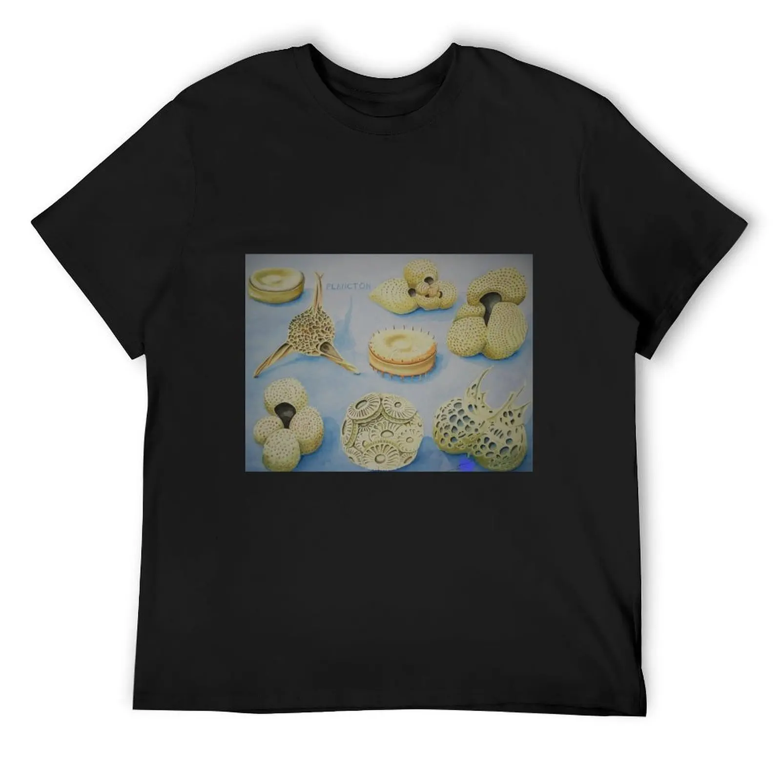 

plankton T-Shirt summer clothes tops plus size clothes anime tshirt mens funny t shirts