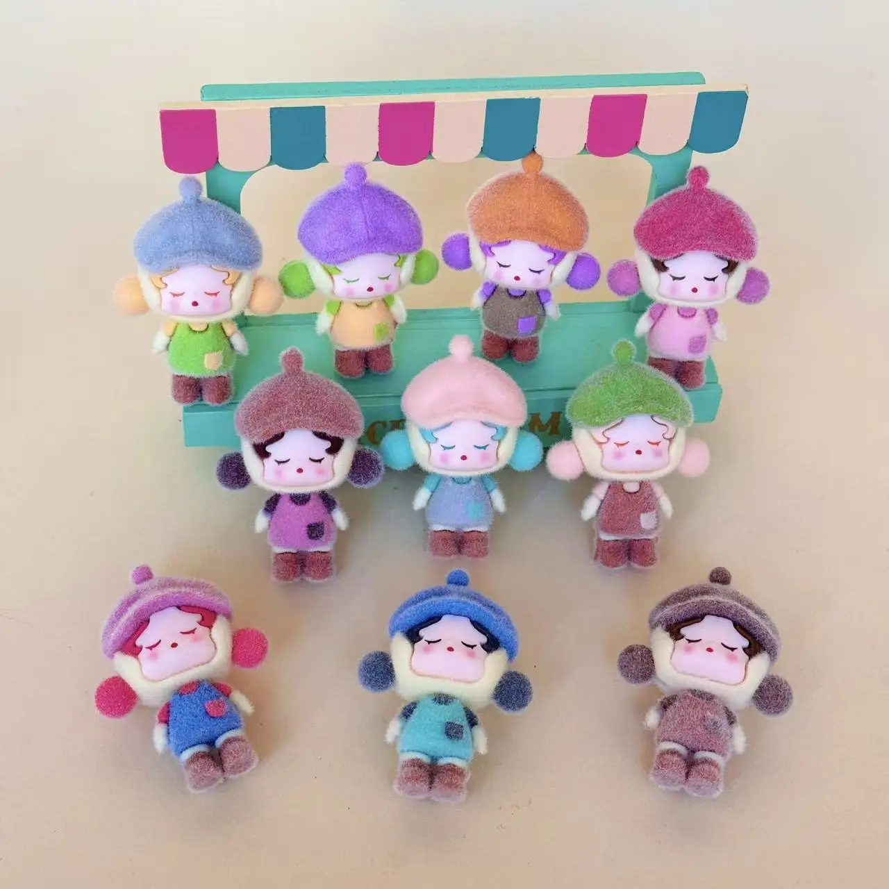 

Большая вухая девушка, милая музыку, дорожная кукла, слепая сумка, сделай сам, аксессуары из смолы, автомобильный орнамент, брелок, модная игрушка, мультяшная фигурка