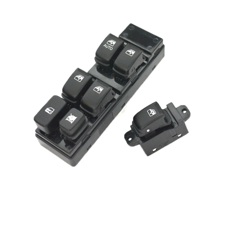 Dla 2003-2005 Hyundai Sonata z przodu lewego przełącznik elektrycznego sterowania szybą przycisk przełącznik podnośnika okna 93570-3D121 935703 d121