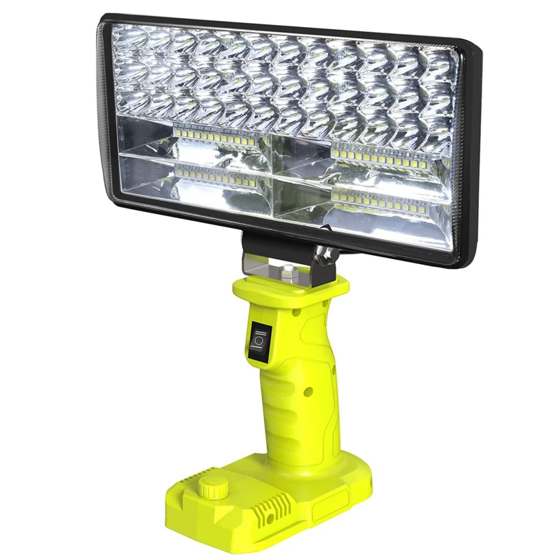 

【Flash-Deal!】Car LED Alarm Work Light Flashlight Searchlight Torch Spotlight Camping Lamp For 18V Lithium Battery P108 PBP005 P1