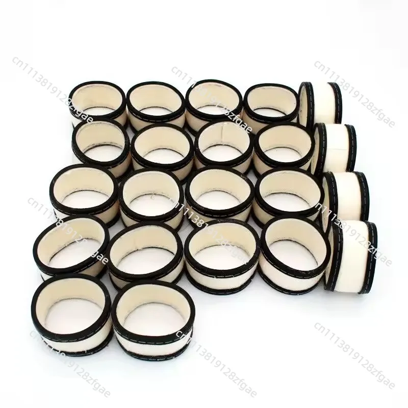 16pcs 57.2mm Wool round Ring Ball Cleaner Pads Pool & Billiard Machine Accessory Snooker & Billiard Products
