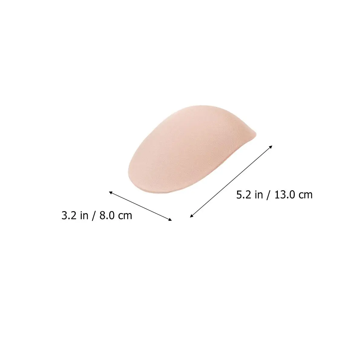 

2 Pair Anti-slip Shoulder Pads Women Youth Costume Detachable Bra Soft Lightweight Resilient Broaden Shape Rounded Smooth