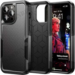 Case For iPhone 16 15 14 13 12 11 Pro Max Plus XR X 8 7 Plus SE Heavy Duty Hard Back Rugged Premium Shockproof Protector Cover