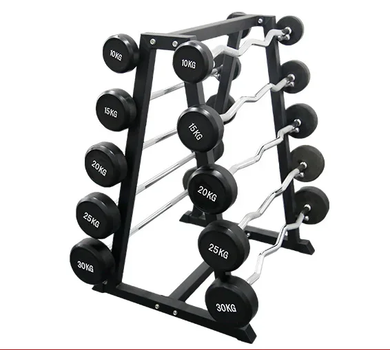 Popular body building sport equipment training gym fitness exercise machine Barbell Rack