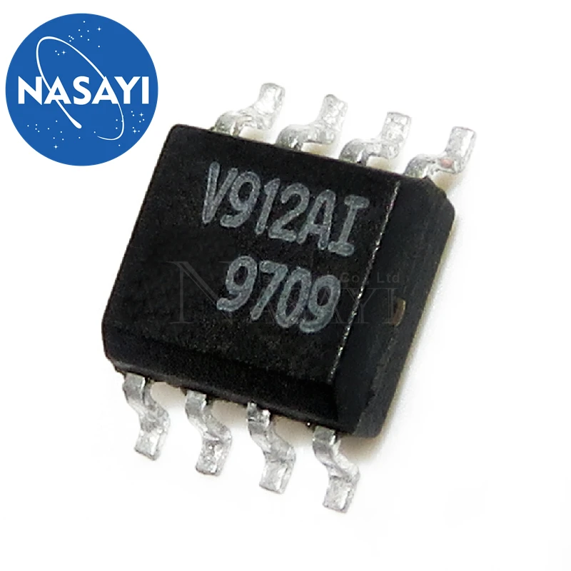 5pcs/lot TS912AIDT RAIL-RAIL 8 SOIC TS912AID 912 TS912A 912A TS912 912AI In Stock