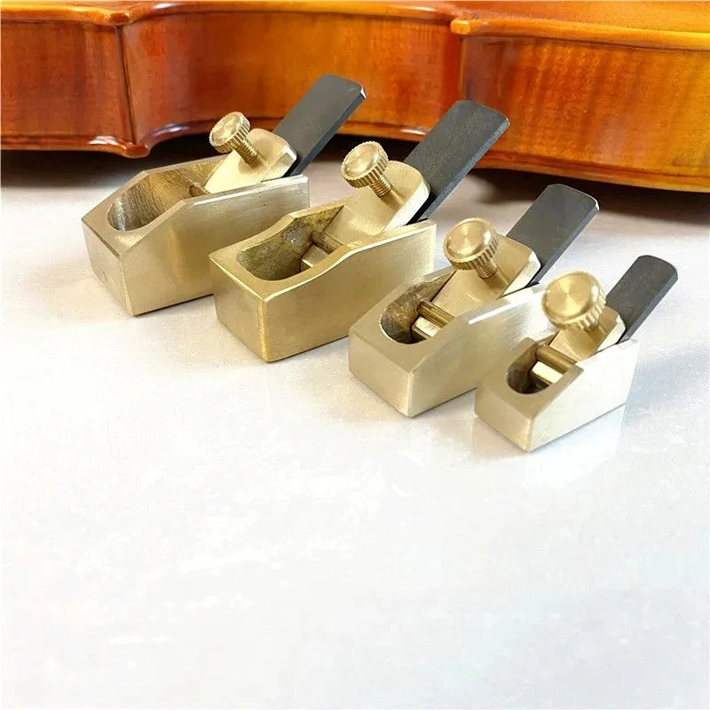 High quality Different size copper Brass flat bottom Edge planes Planer，Woodworking Plane Manual Push Planing DIY Mini Hand Tool