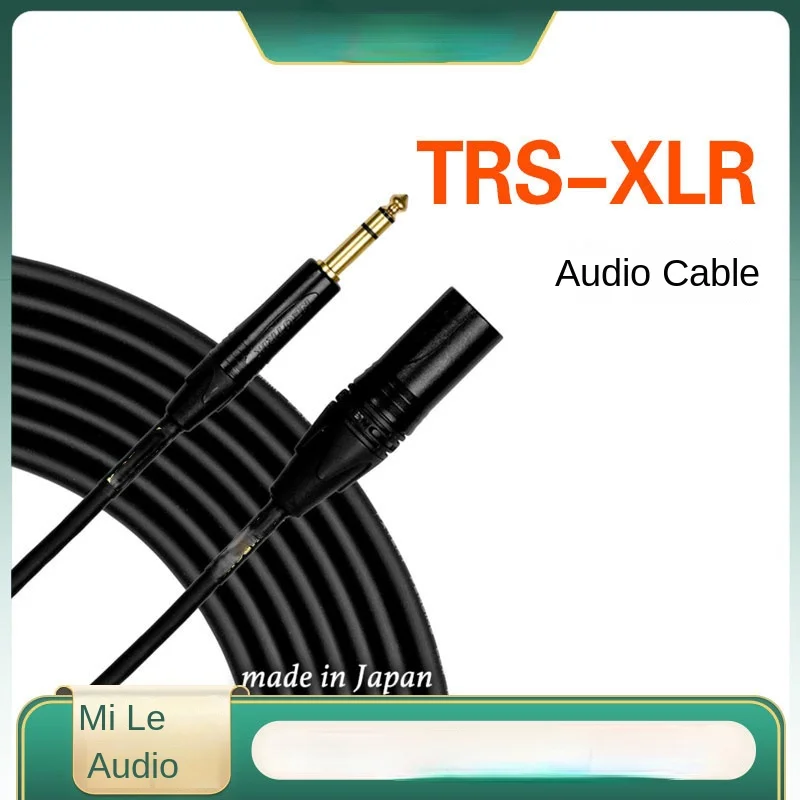 Gold2534 Series Custom TRS to XLR Male Or Female Balance Microphone Cord Cannon Male to Female