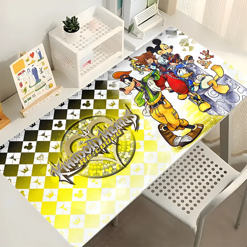 

Anime Mouse Pad Gamer Keyboard Pad K-kingdom H-hearts Desk Mouse Mat Carpet Rubber Tapis Souris Gaming Notbook PC Soft Mousepad